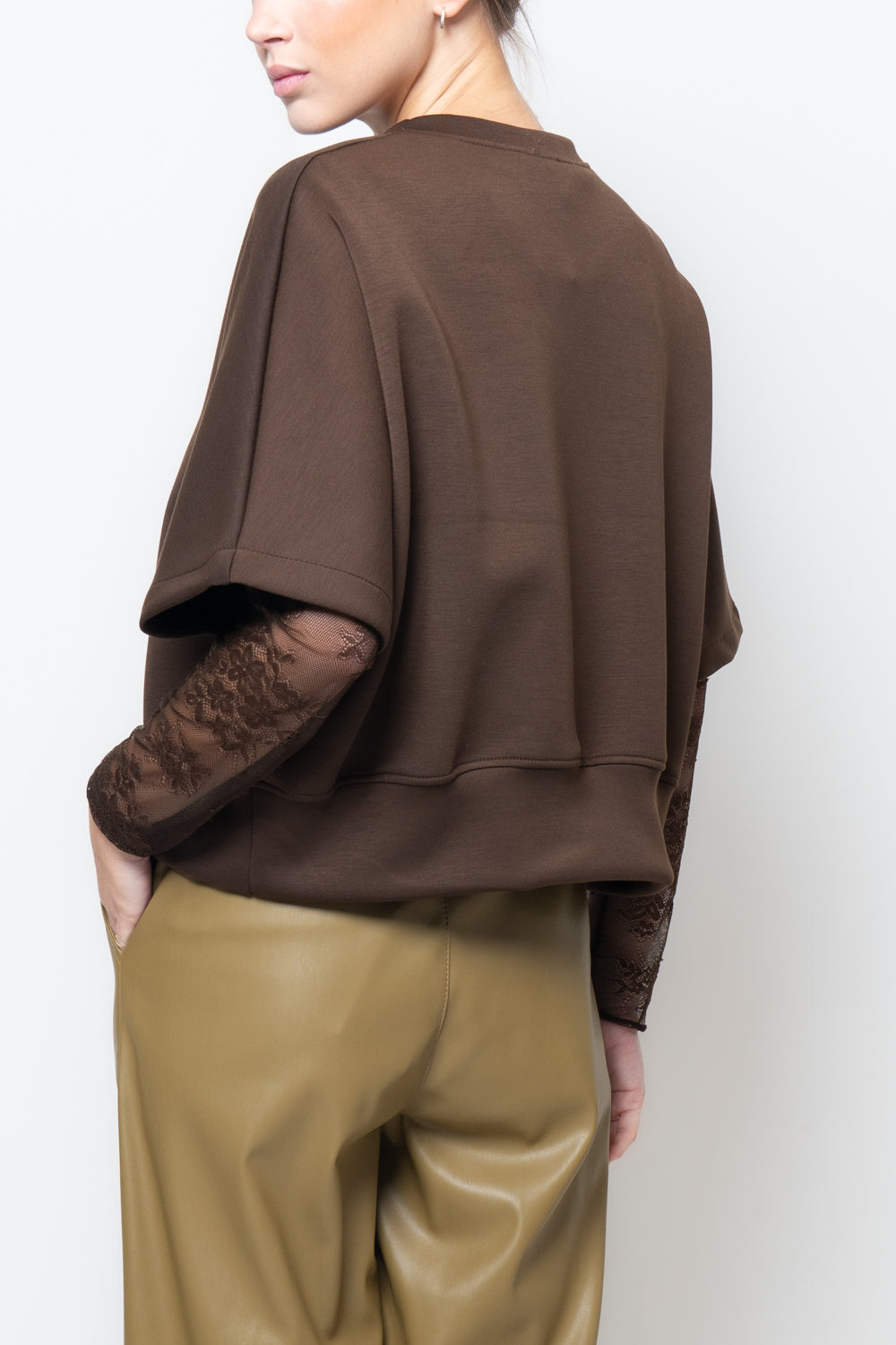 Felpa con manica corta