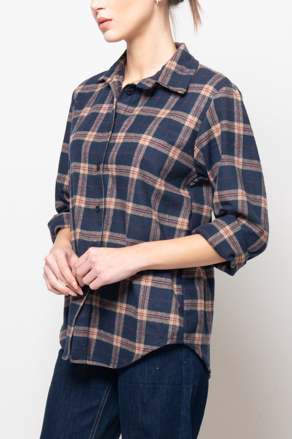 Camicia tartan in flanella