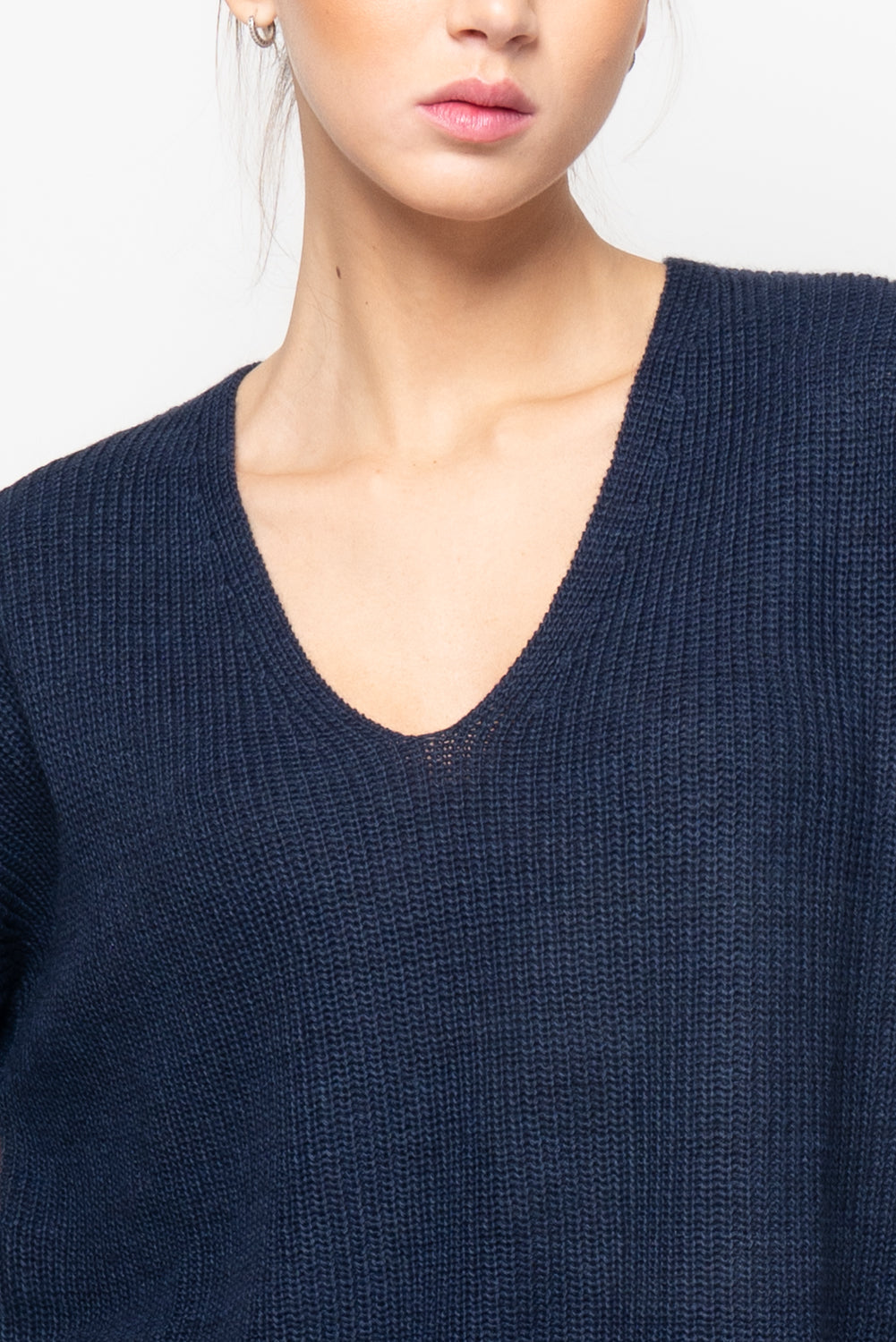 Maglia inglese scollo a V