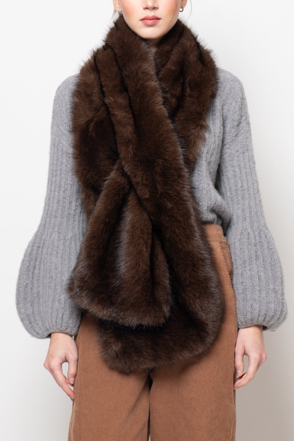 Sciarpa in pelliccia