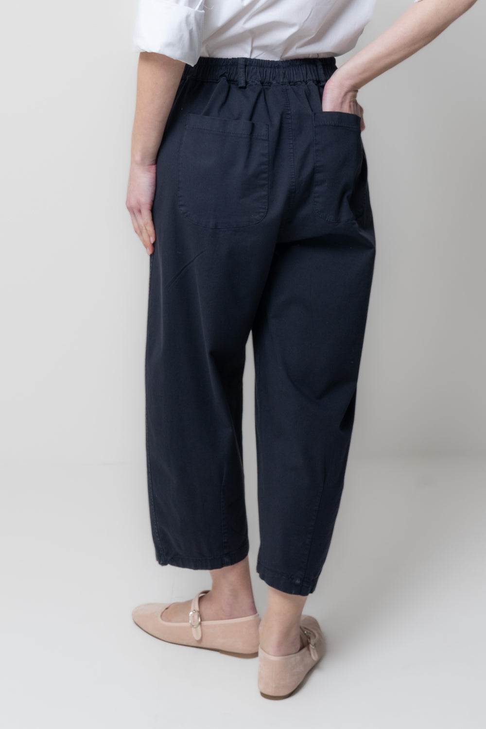 Pantalone a Carota con Foulard