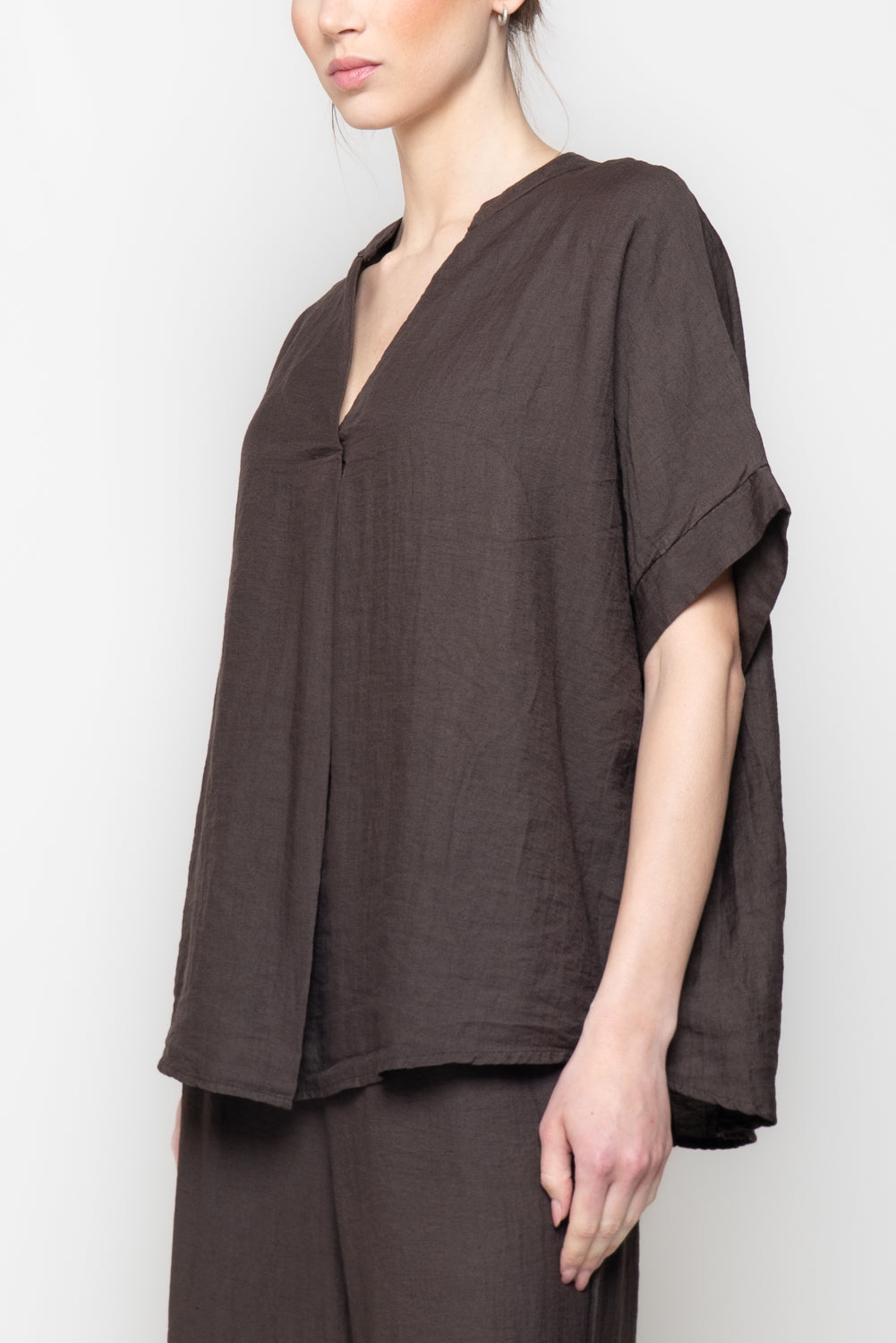Blusa over con Scollo a V