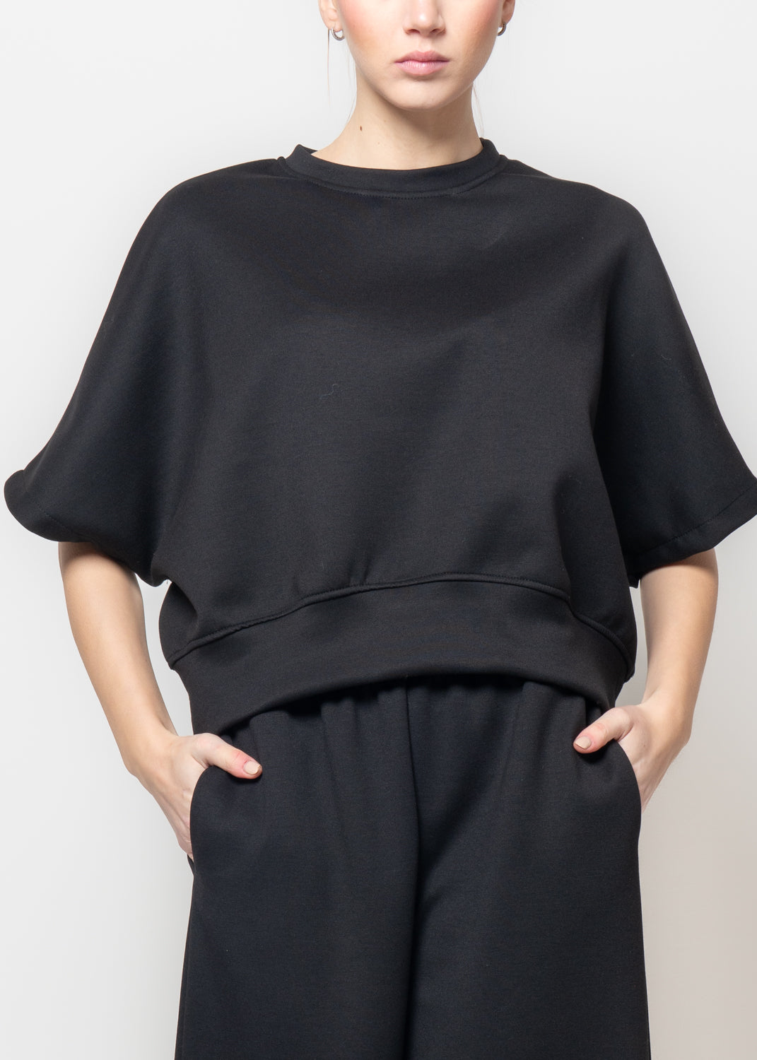 Felpa con manica corta