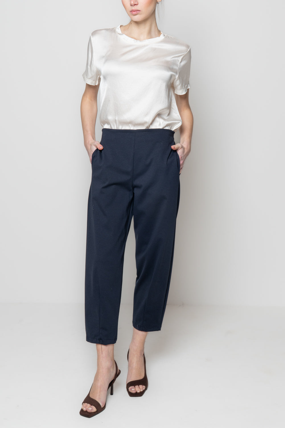 Pantaloni in punto milano