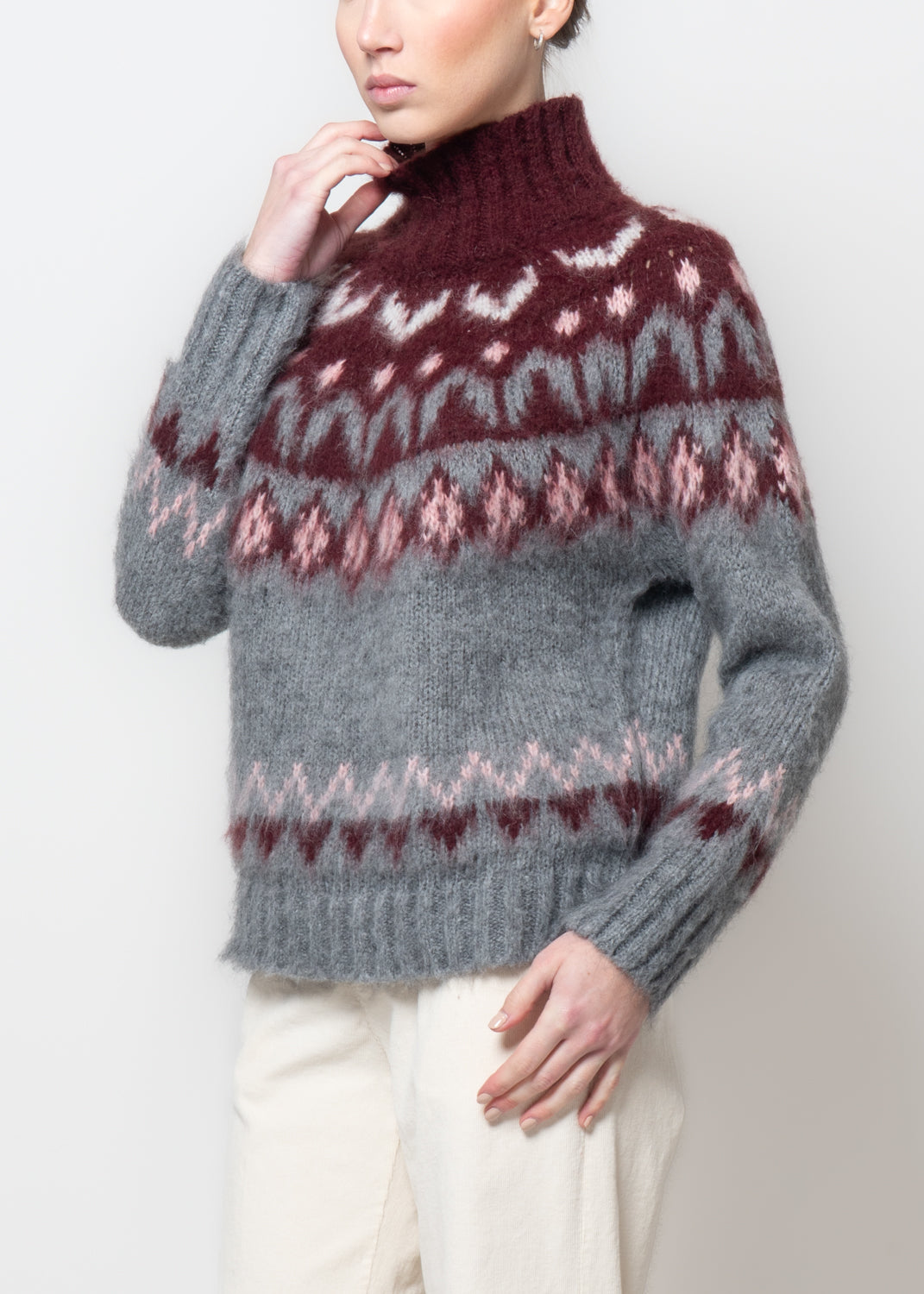 Maglia motivo nordico