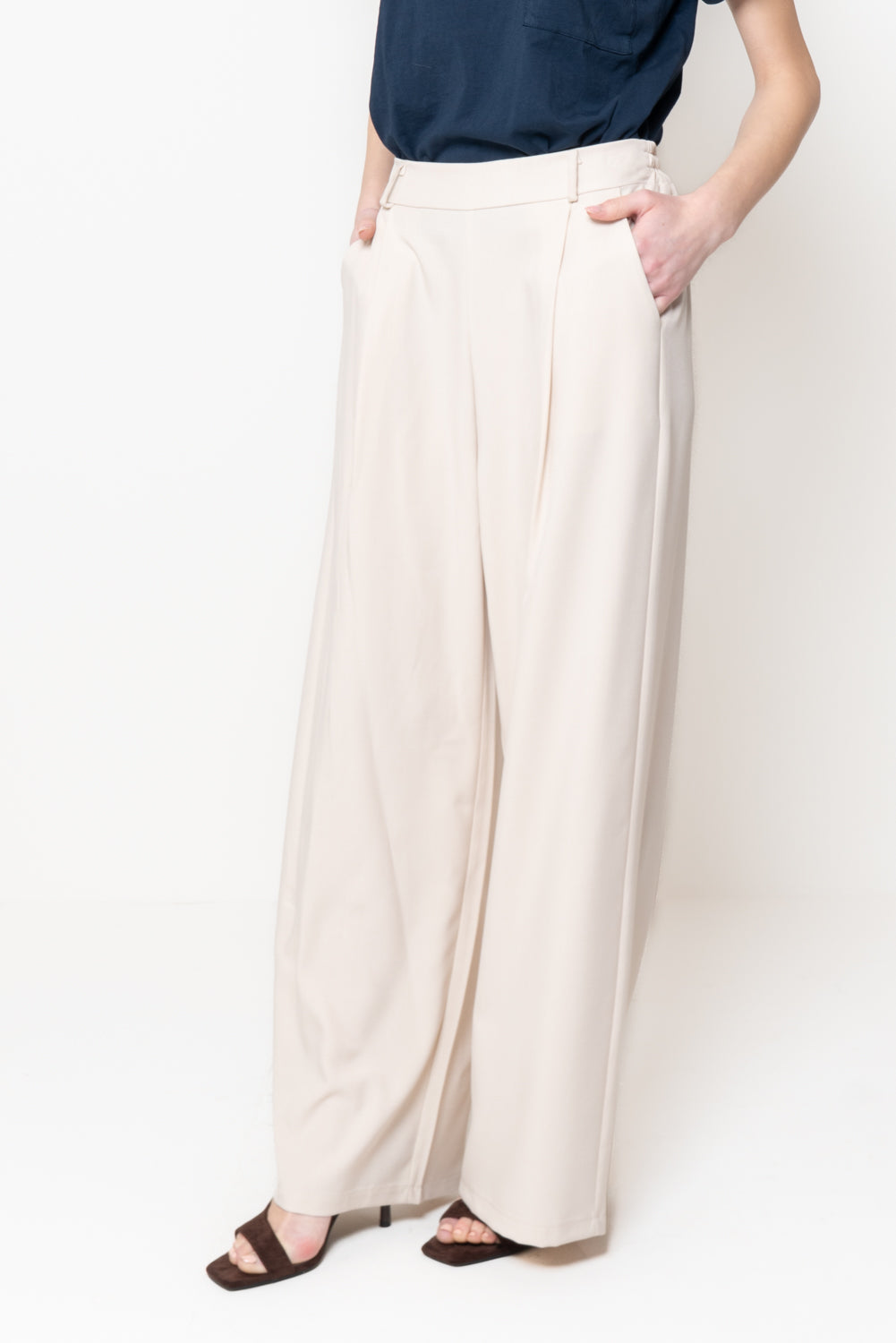 Pantalone Palazzo Wide Leg