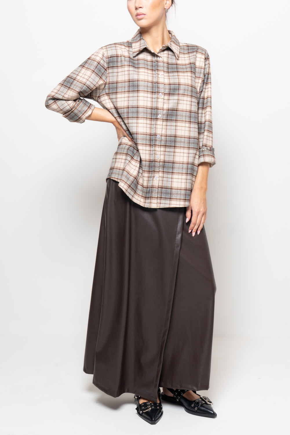 Camicia a quadri