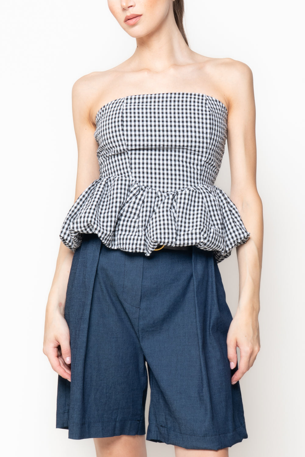 Top a fascia vichy