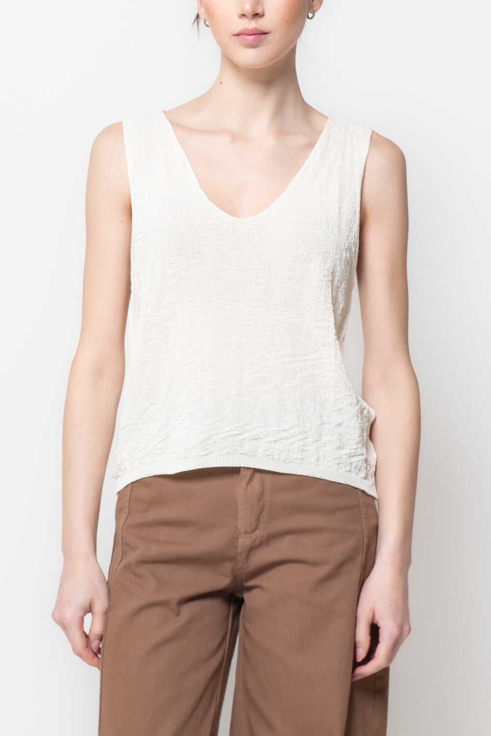 Top in Maglia Lavorata
