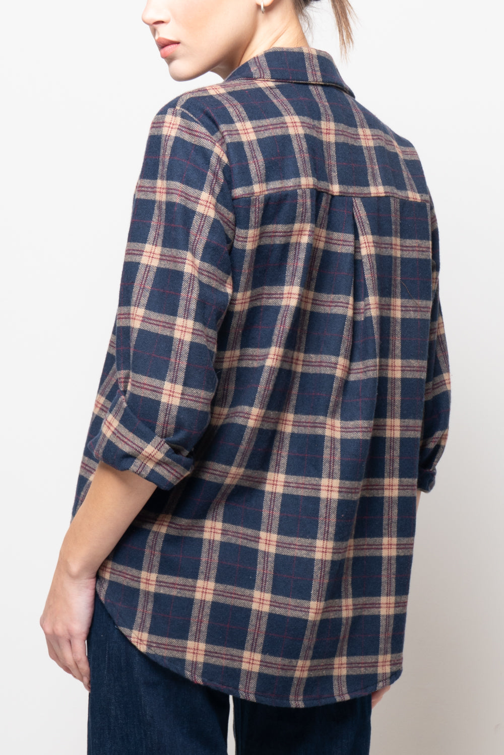 Camicia tartan in flanella