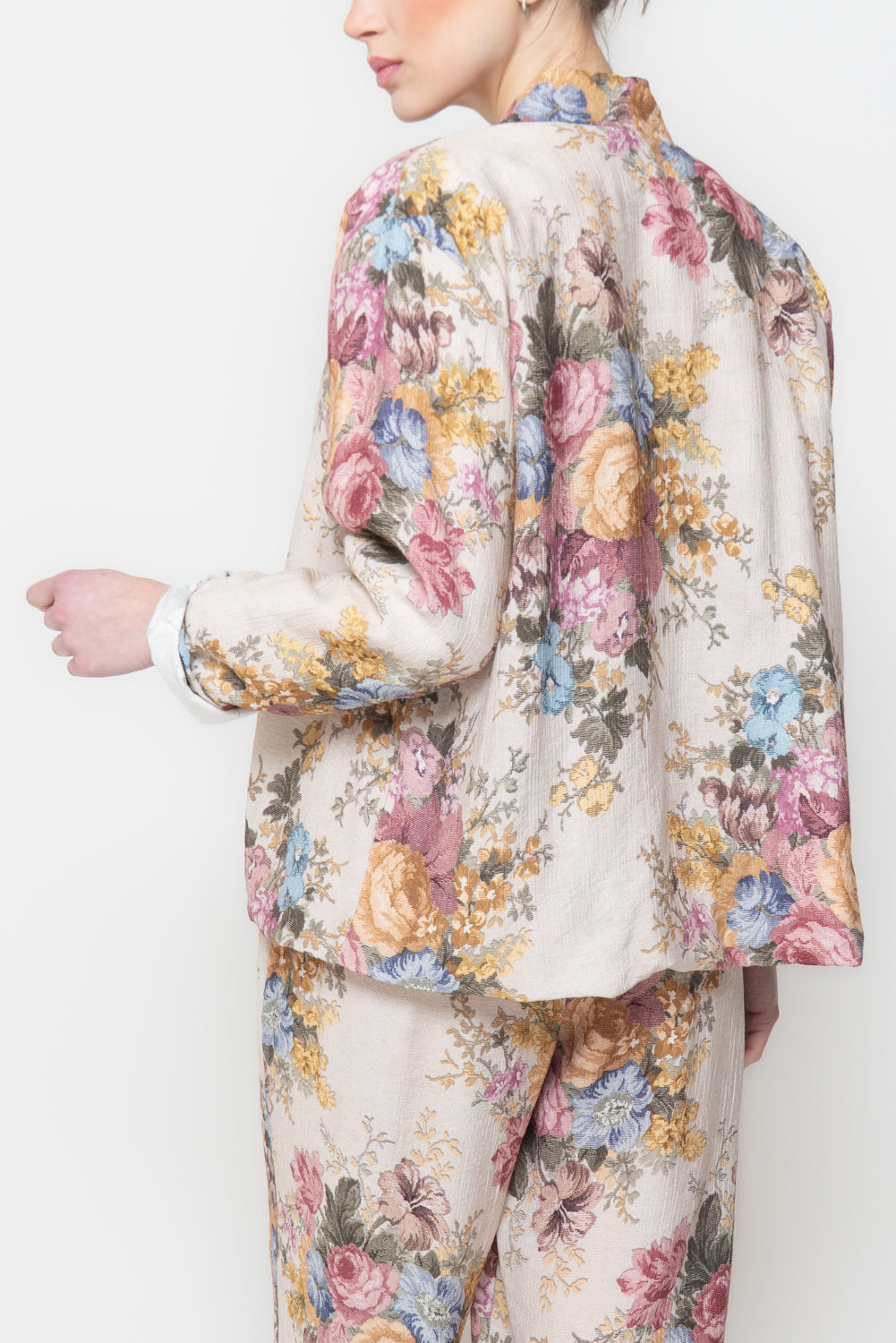 Kimono in fantasia rose