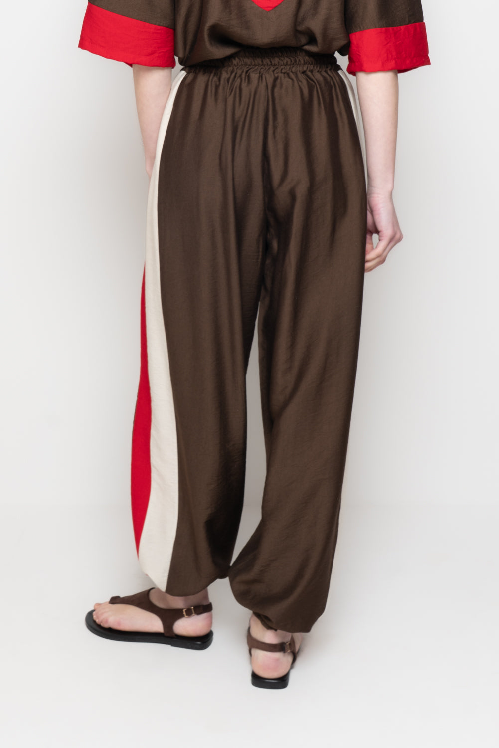 Pantalone Color Block
