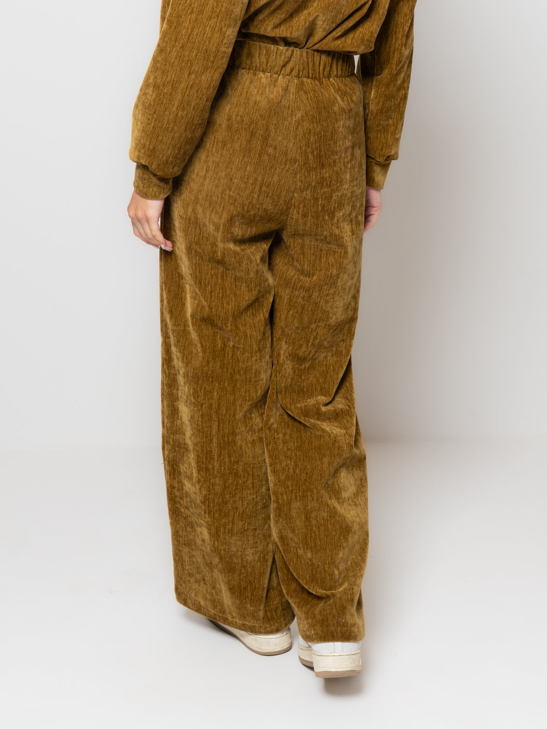 Pantalone palazzo in ciniglia