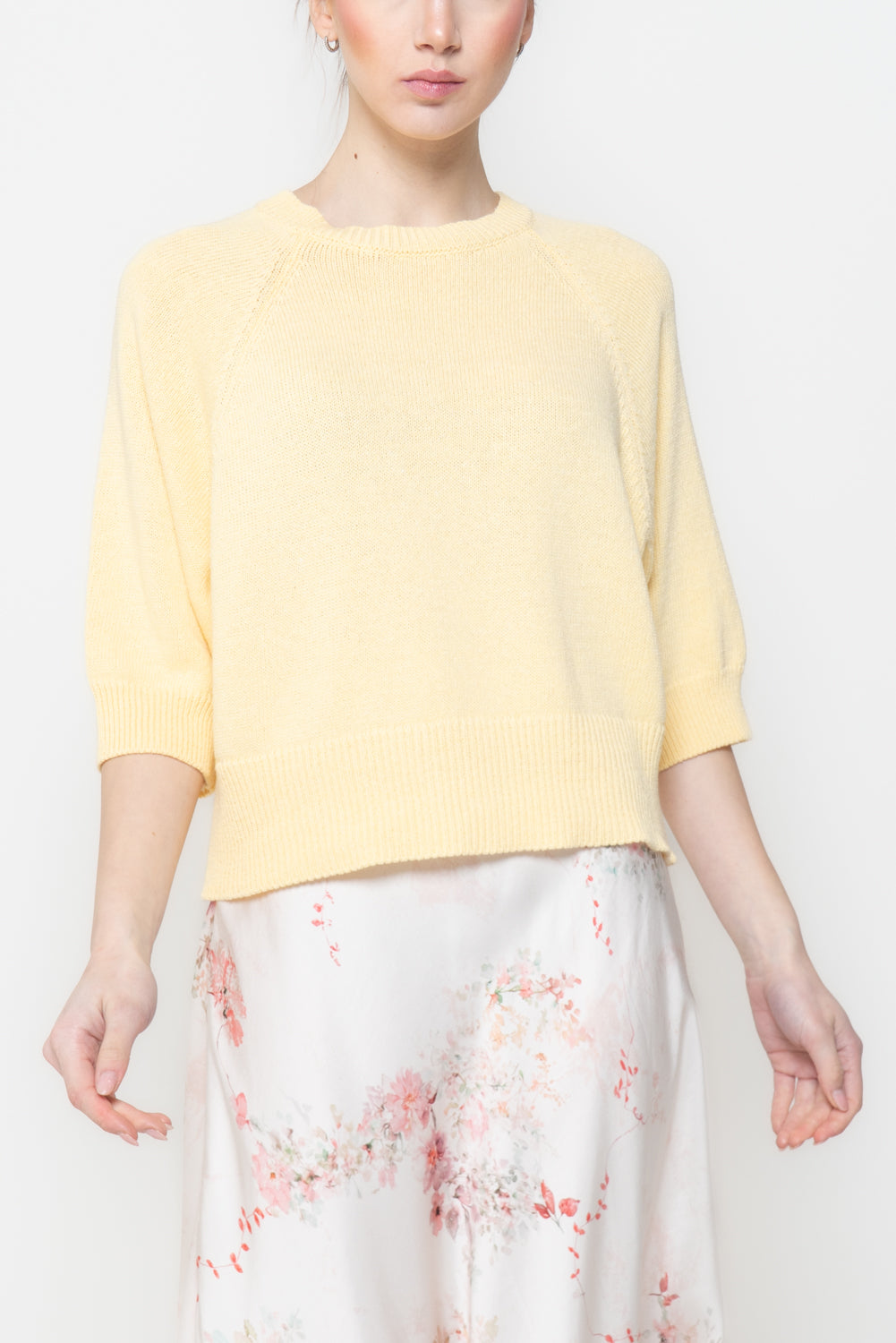 Maglia a scatola con  Maniche ampie