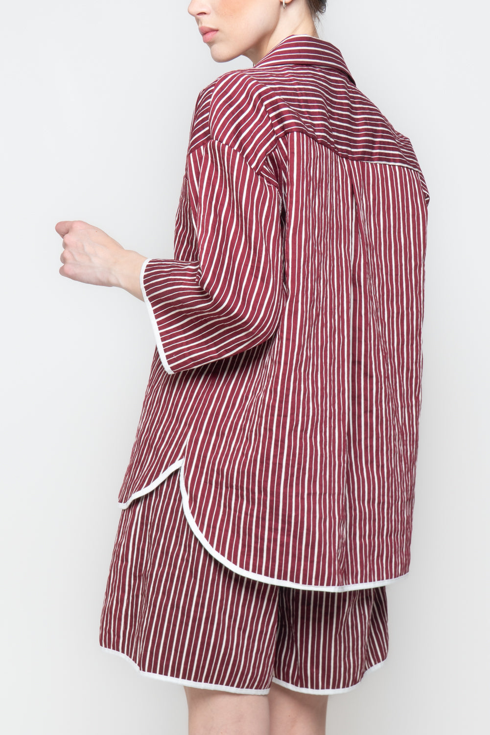 Camicia Oversize a Righe