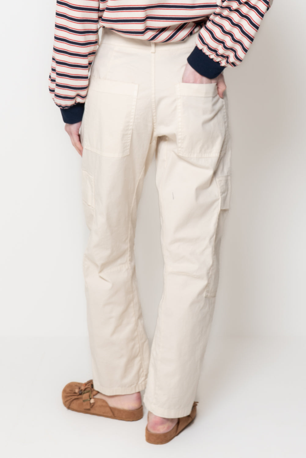 Pantalone Cargo in Cotone Tecnico