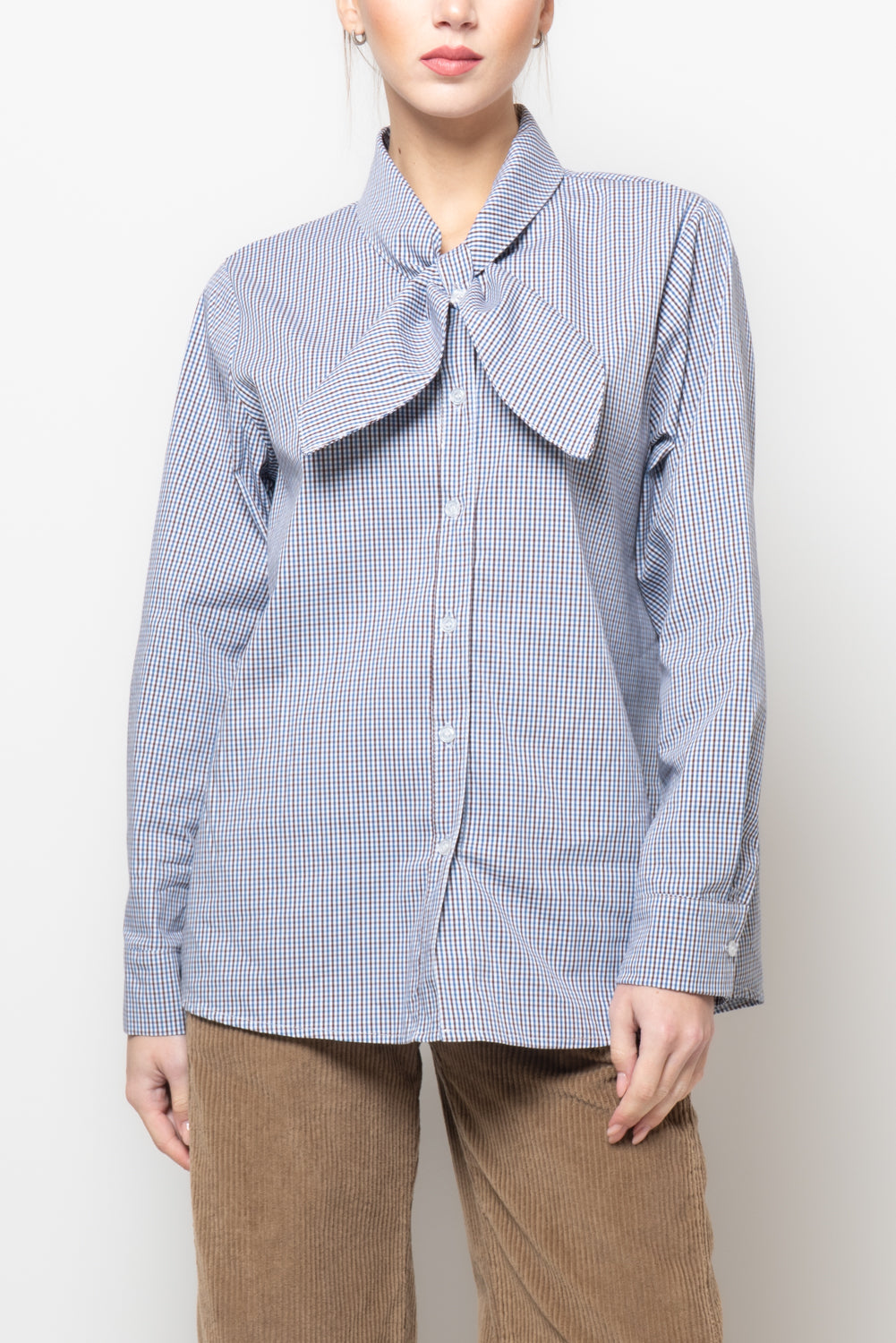 Camicia con fiocco