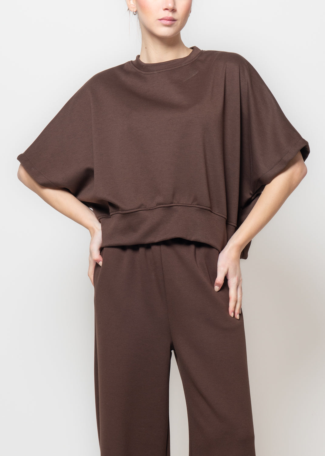 Felpa con manica corta