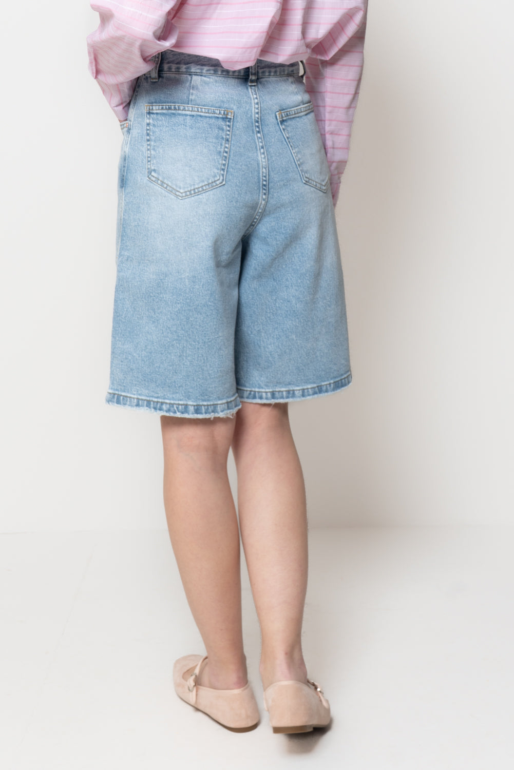 Bermuda in denim