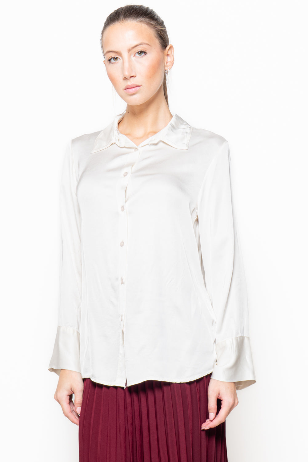 Camicia in satin
