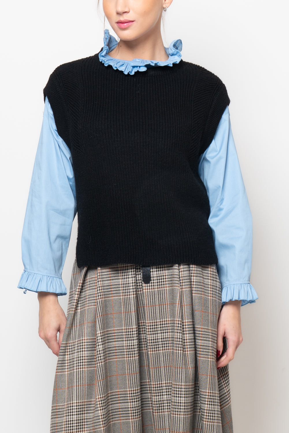 Gilet maglia inglese