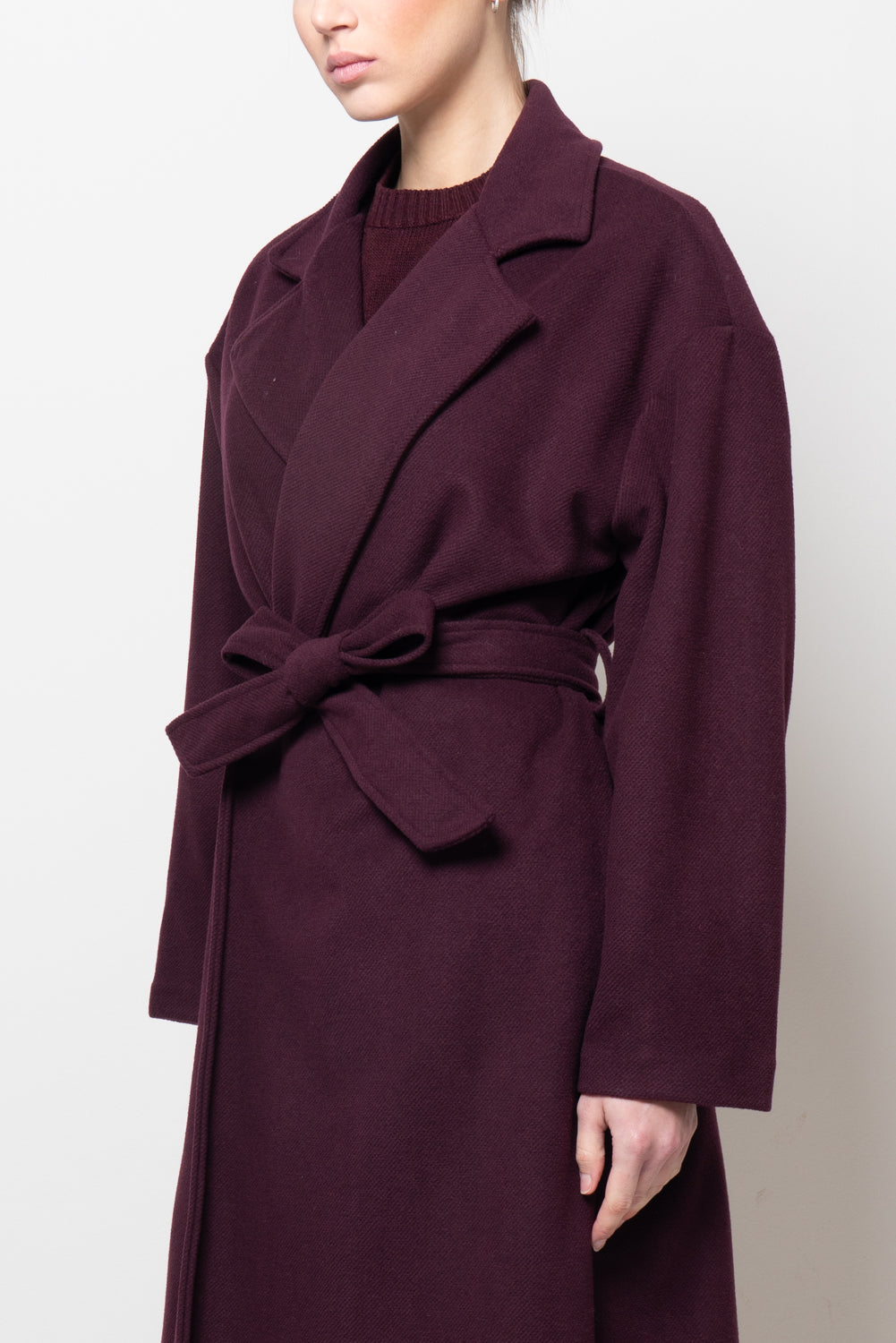 Cappotto con fusciacca