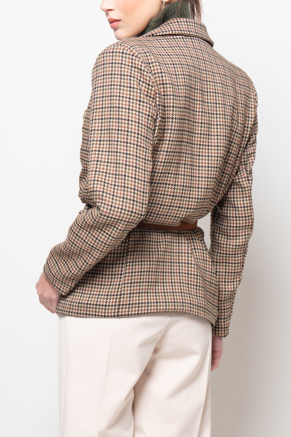 Giacca in pied de poule