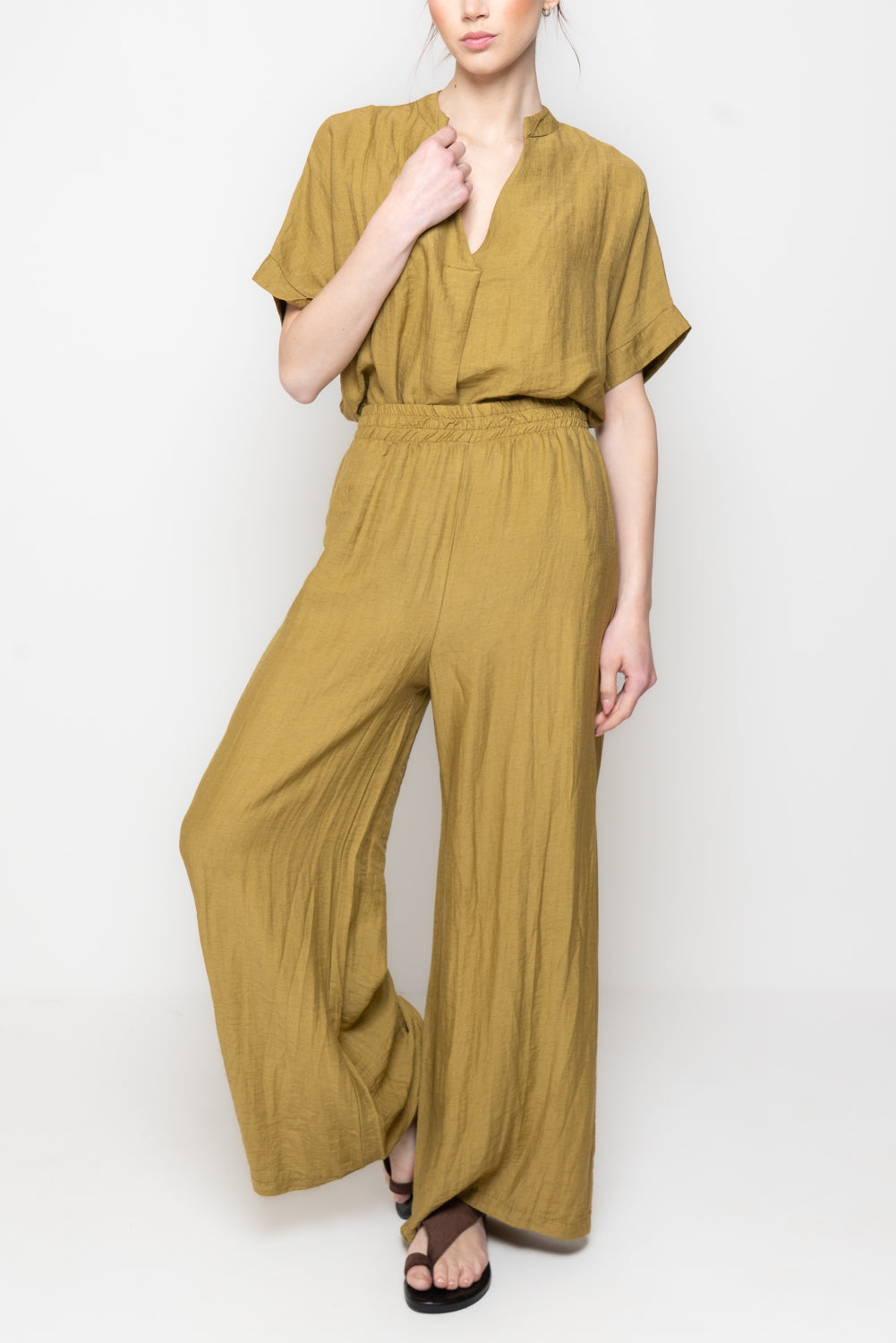 Pantalone Palazzo con elastico