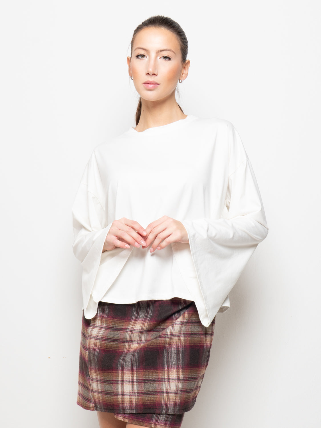 Maglia oversize girocollo