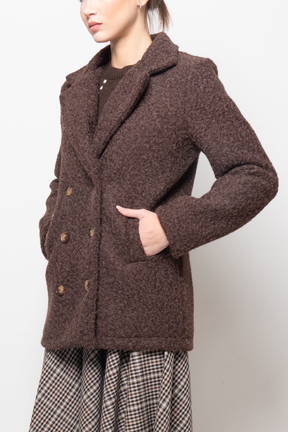 Cappotto bouclé