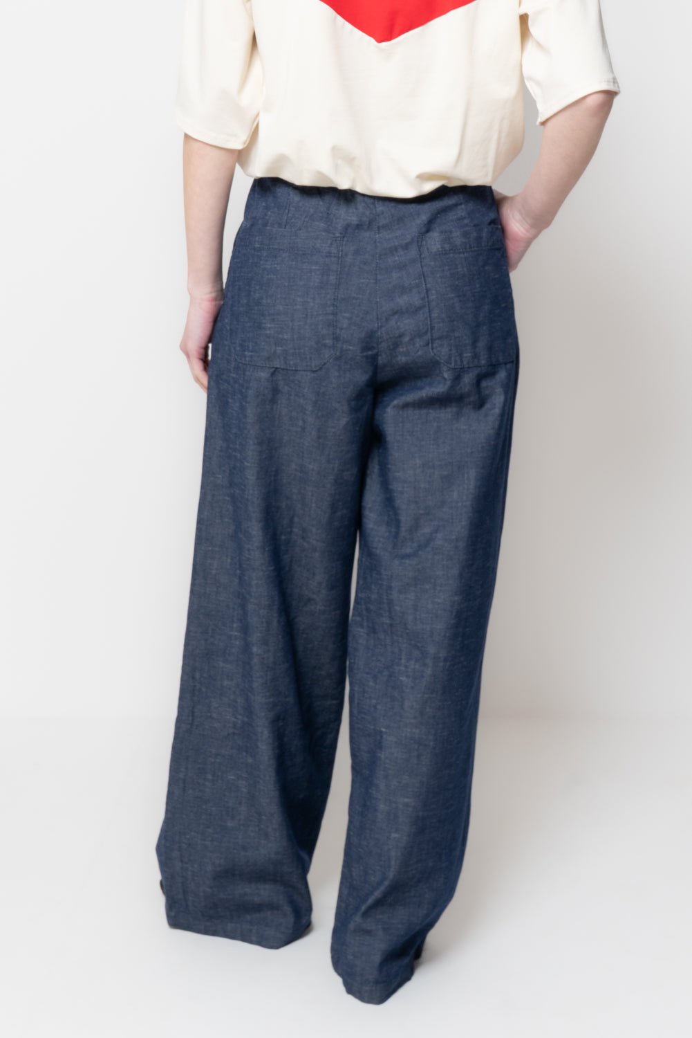 Pantalone a Palazzo con Coulisse