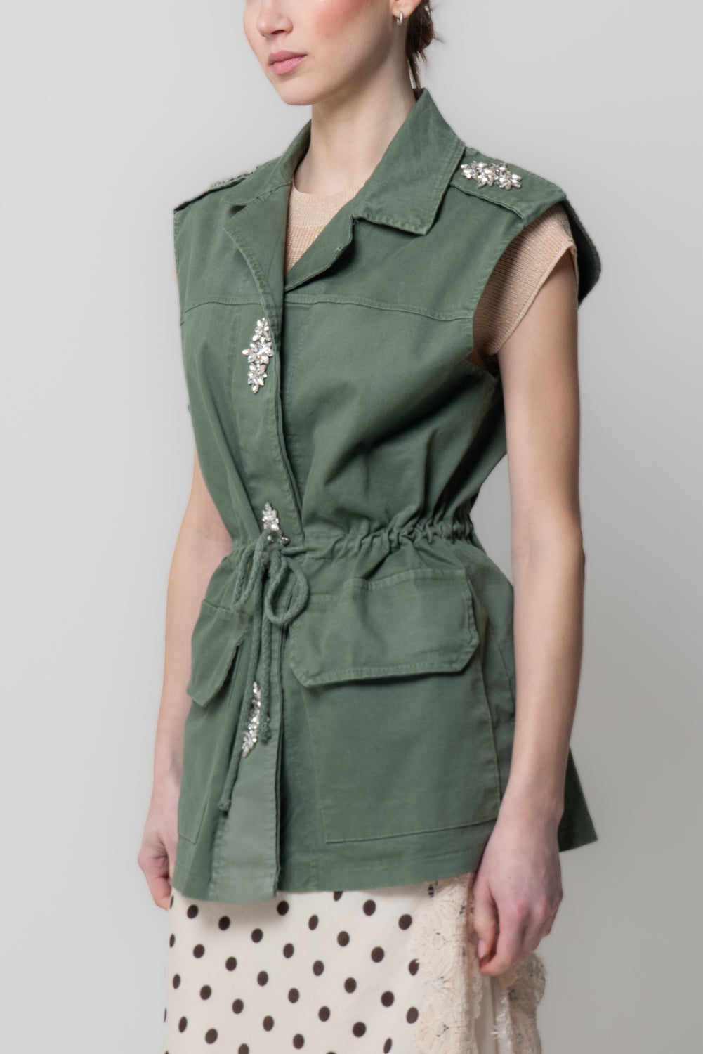 Gilet Sahariana Gioiello