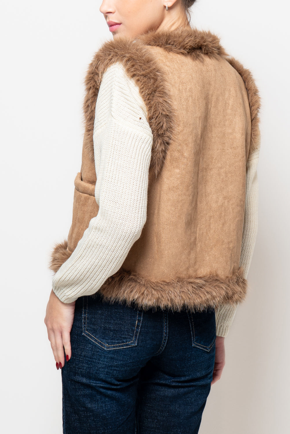 Gilet in ecomontone