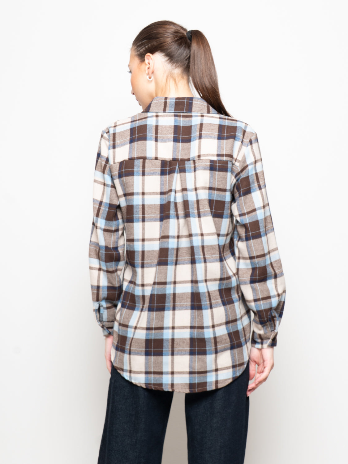 Camicia fantasia scozzese
