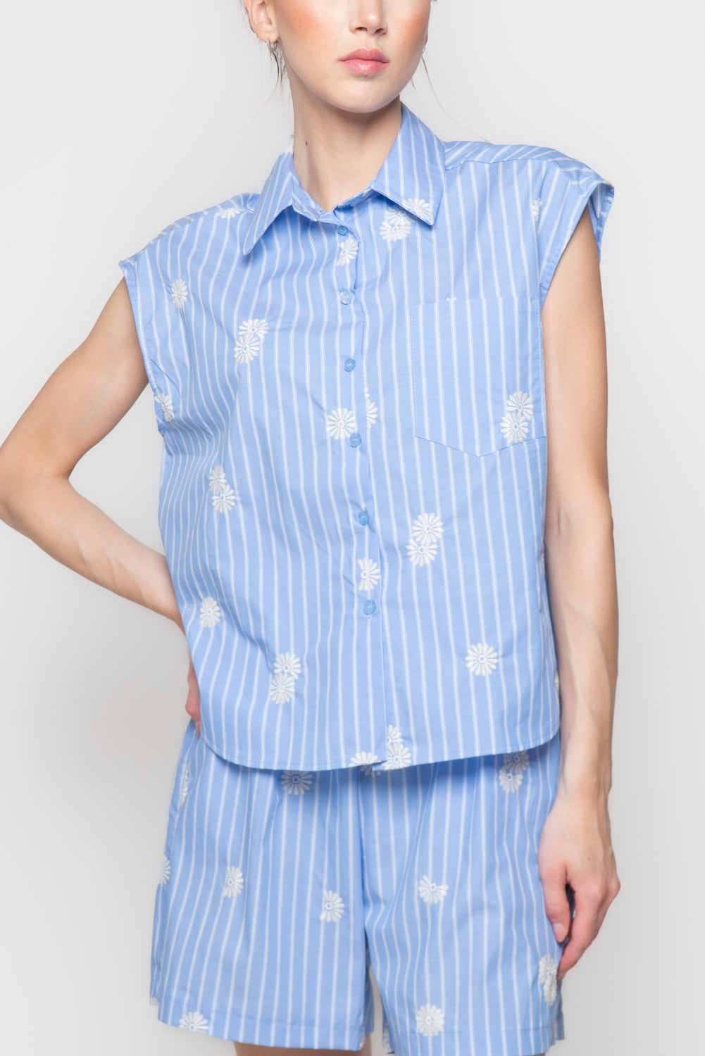 Camicia con ricami