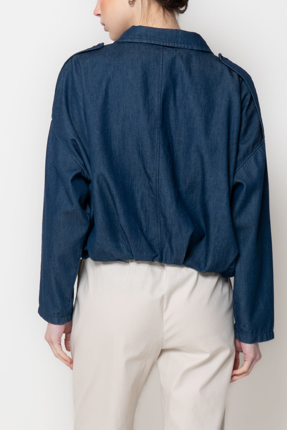 Bomber in Denim