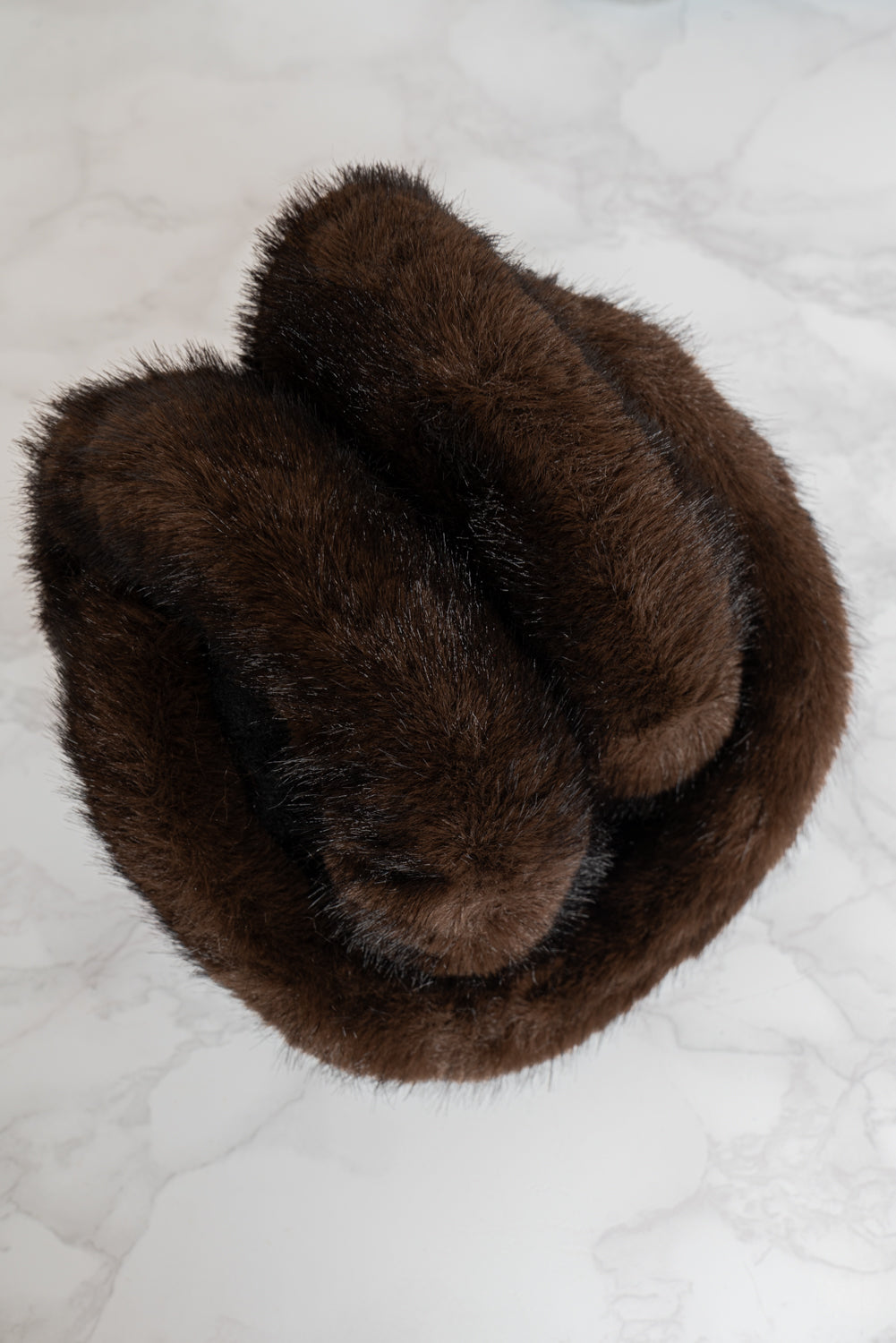 Cuffie in ecopelliccia