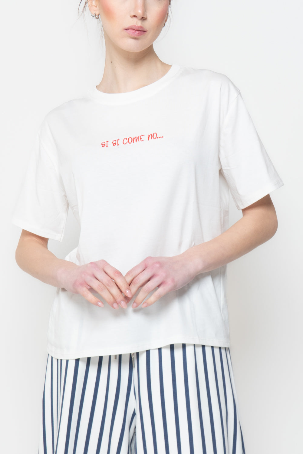 T shirt sì sì come no