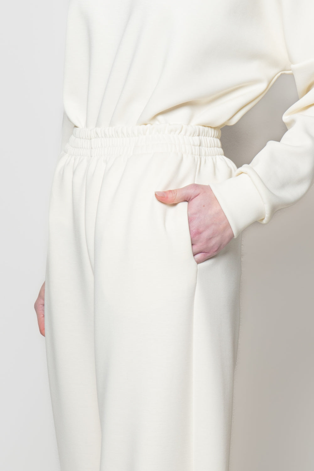 Pantalone palazzo in neoprene