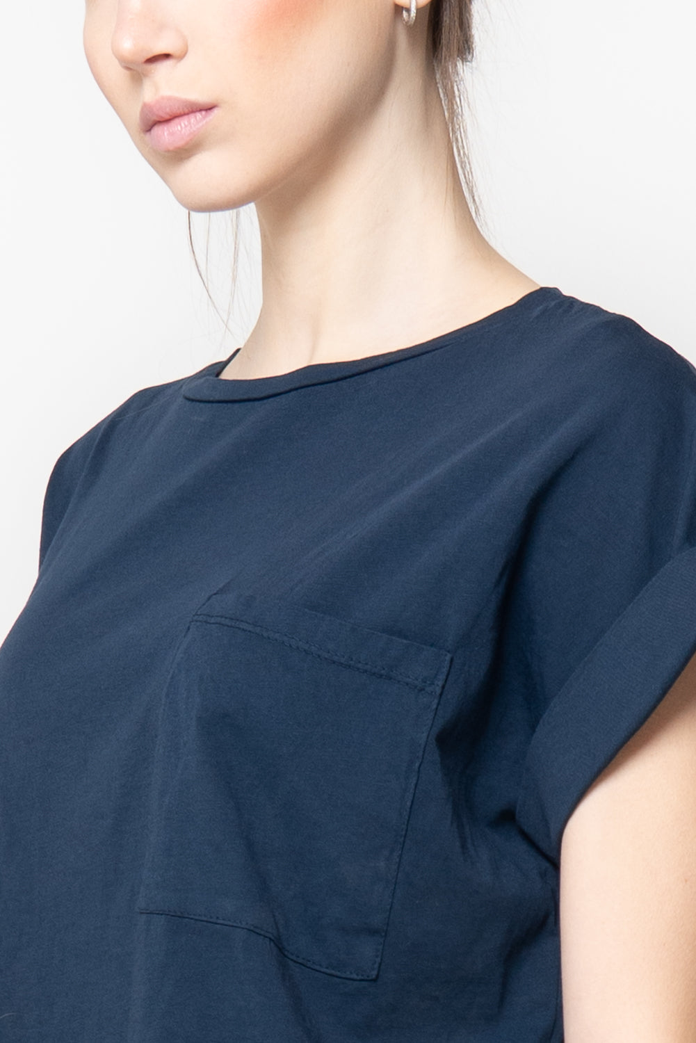 T-shirt Oversize con Taschino