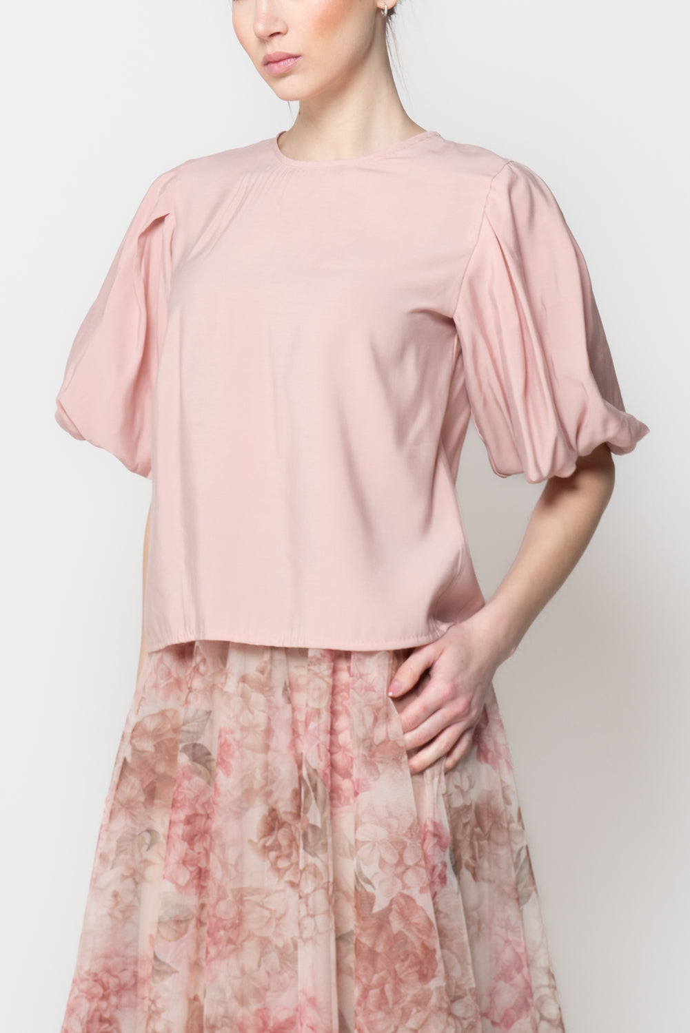 Blusa Manica a Bombolino
