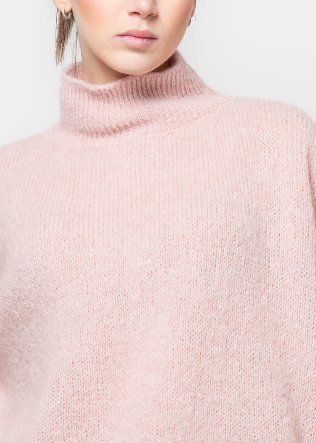 Maglia collo a cratere