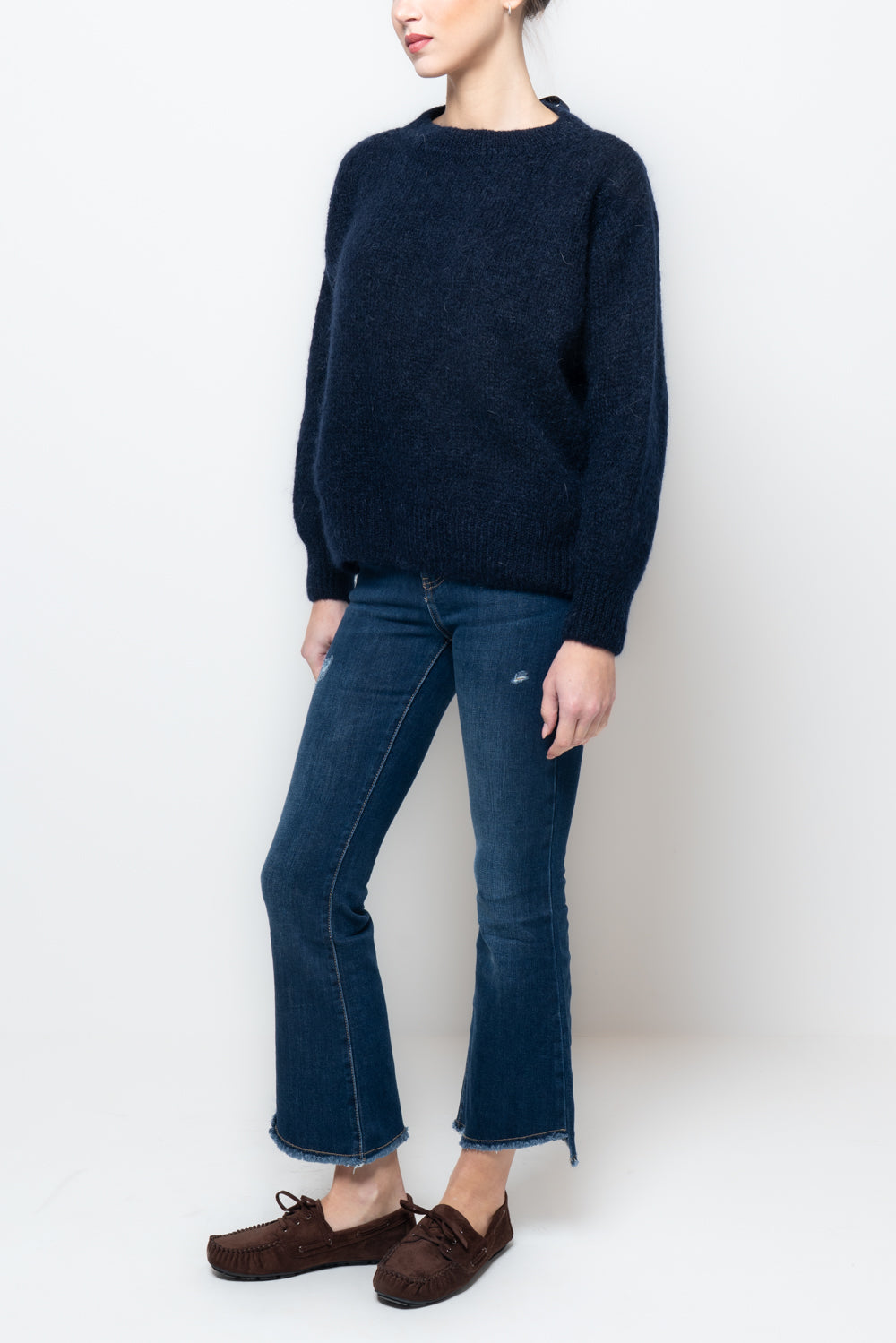 Maglia con fiocco dietro