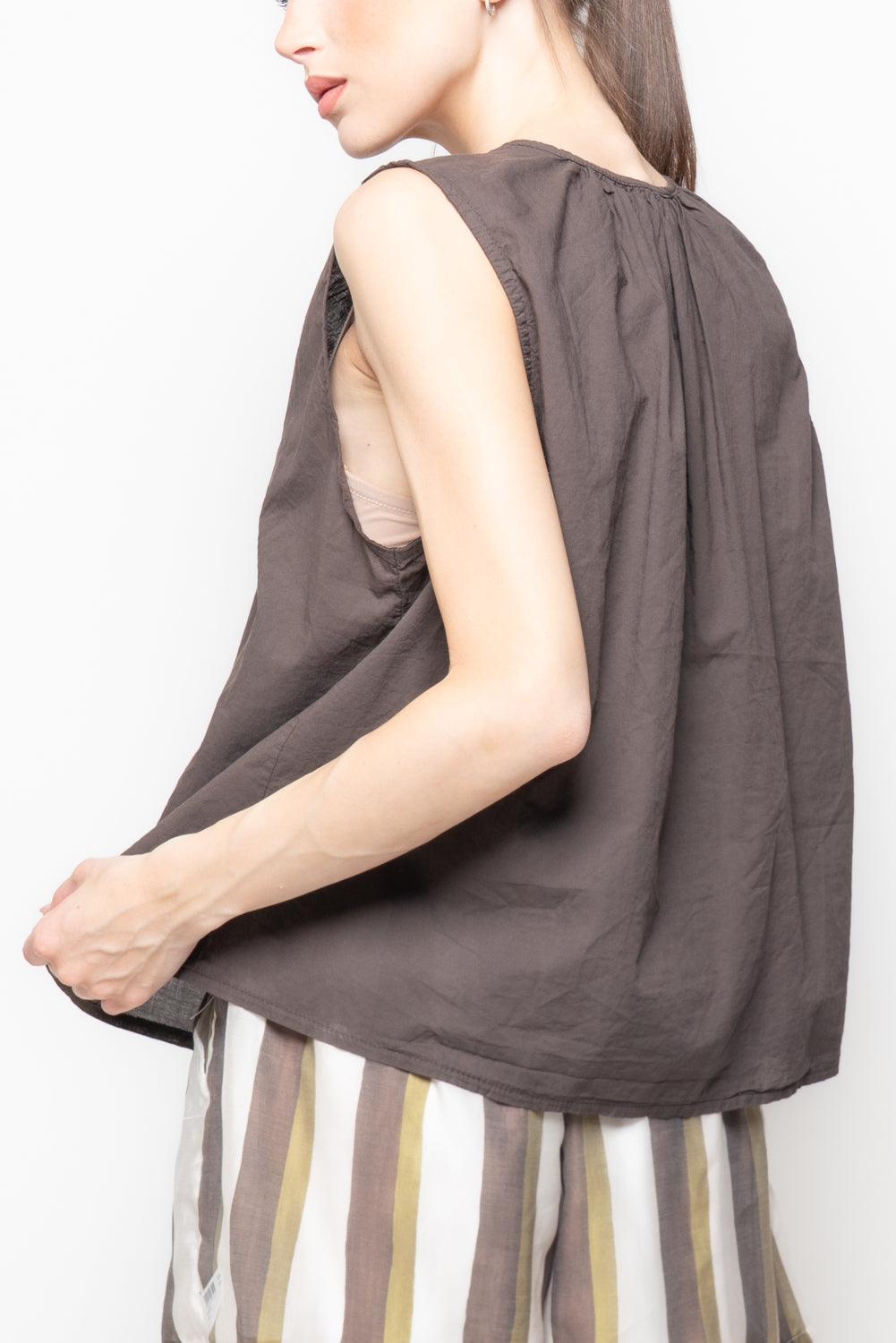 Top Smanicato con Fiocco