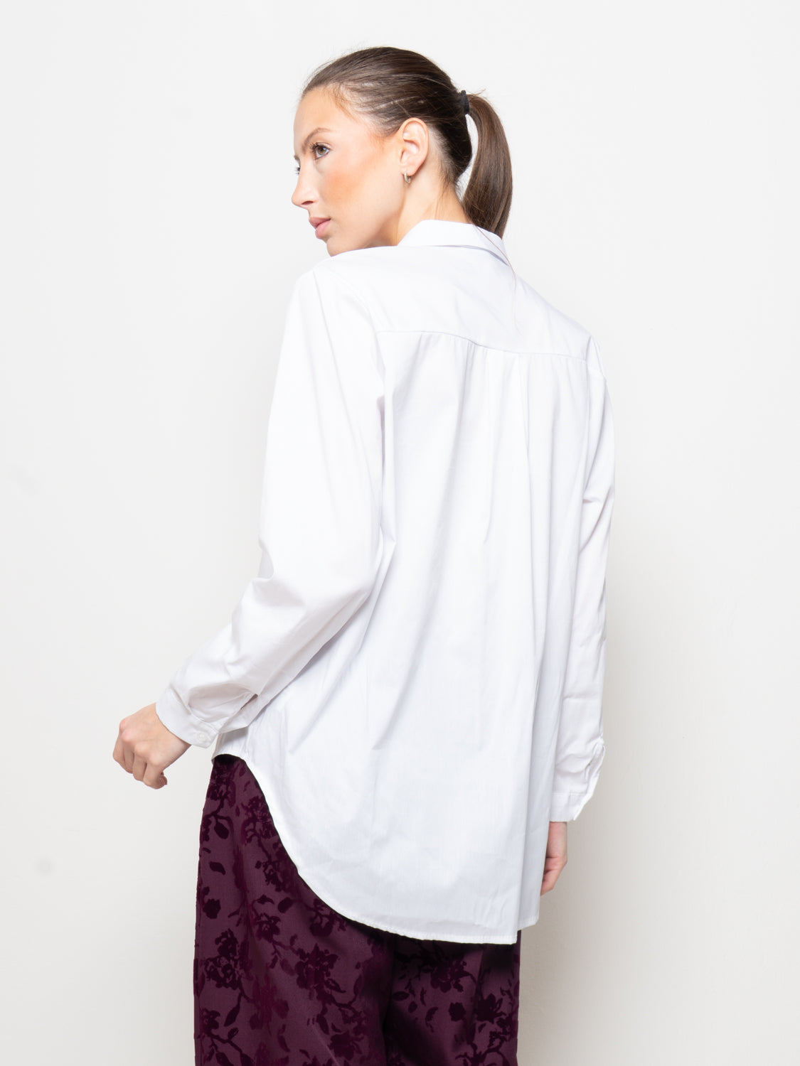 Camicia classica in cotone