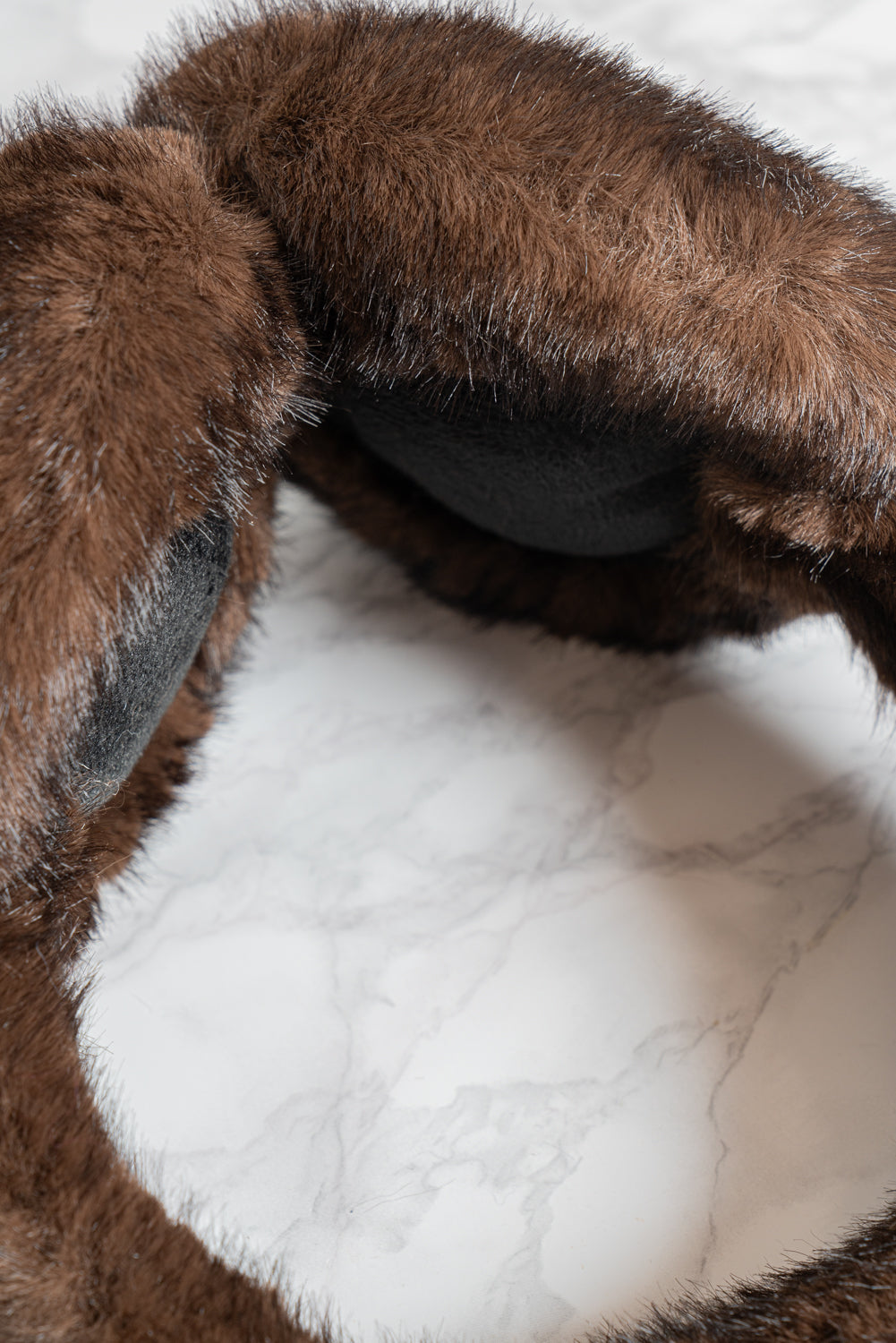 Cuffie in ecopelliccia