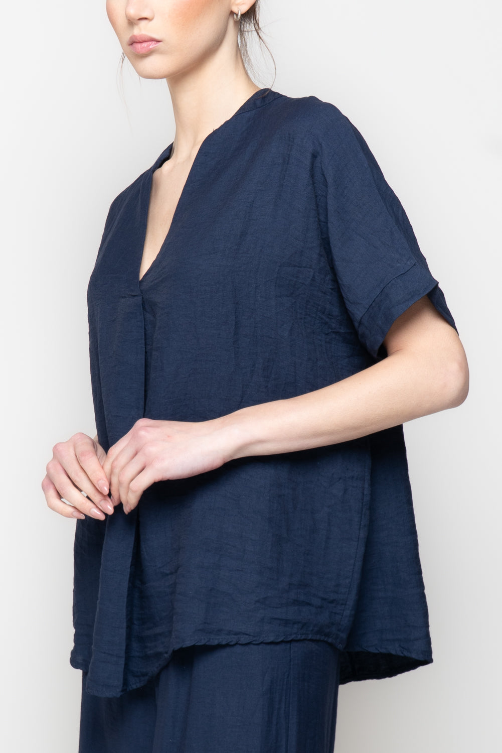 Blusa over con Scollo a V