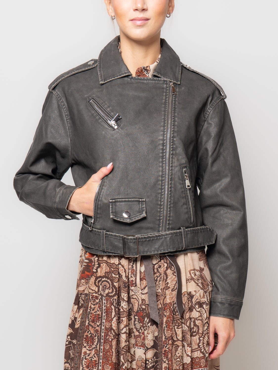 Bomber effetto invecchiato