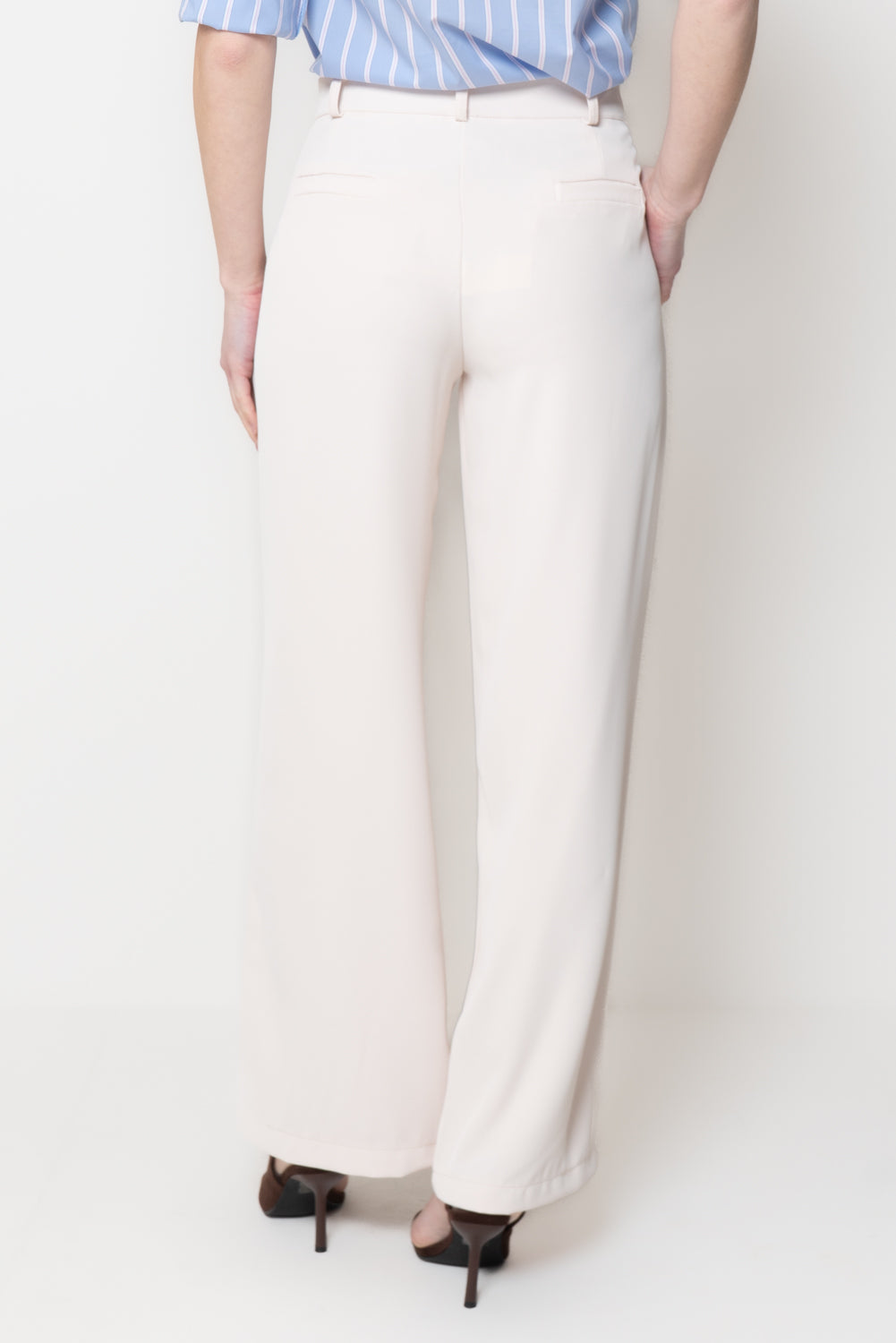 Pantalone Fluido Wide-Leg