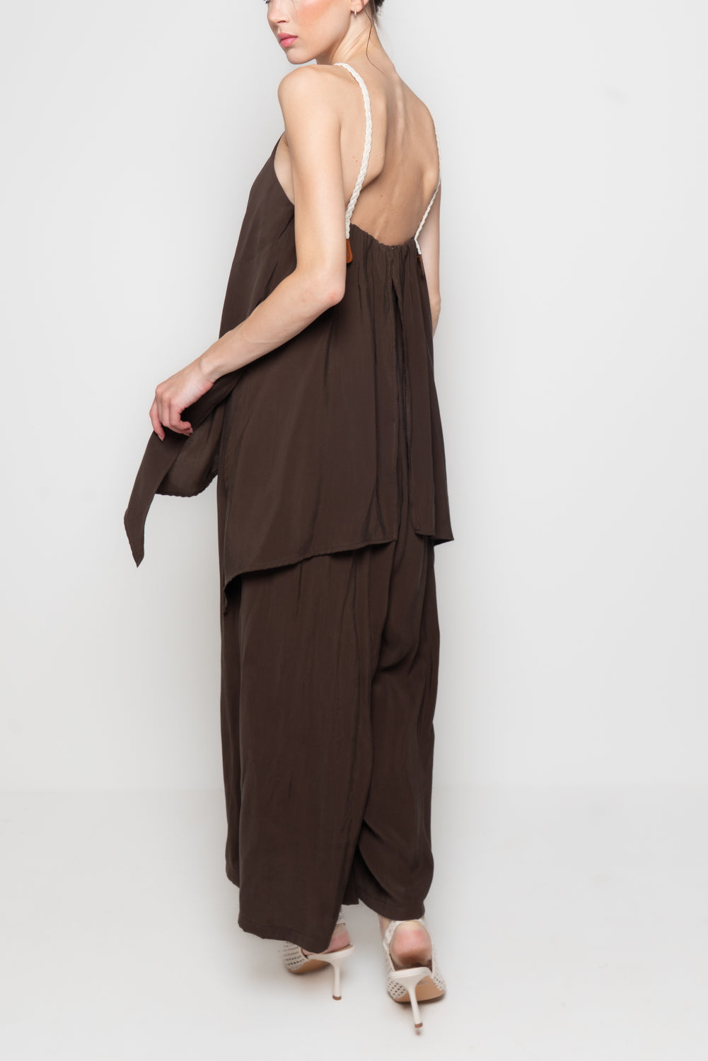Tuta con Spalline in Corda